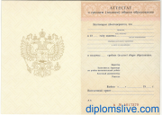 Аттестат 11 классов до 2000